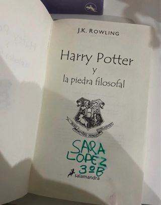 Libros harry potter