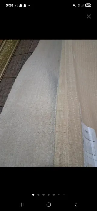 Alfombra y sillón Ikea