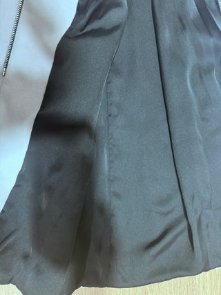 Abrigo Zara Gris Talla M