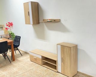 Mueble para TV Eco Barato 190cm – Elegancia y Almacenamiento