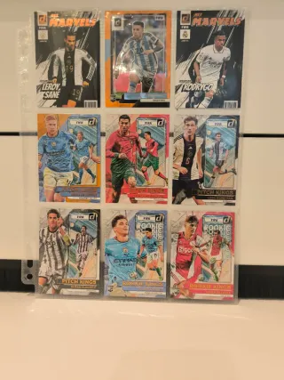 Cartas de fútbol Donruss