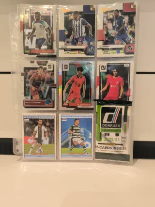 Cartas de fútbol Donruss