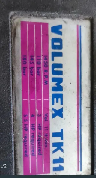 Hidrolimpiadora Industrial Volumex TK11