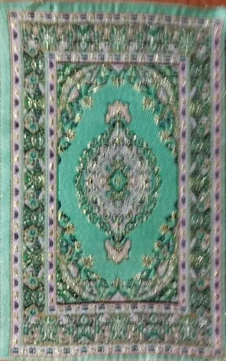 2 Alfombras Decorativas para Casa de Muñecas