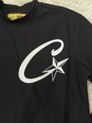 Camiseta Negra Manga Larga Corteiz