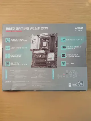 MSI B850 GAMING PLUS WIFI Placa Base