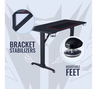 Mesa de escritorio negra