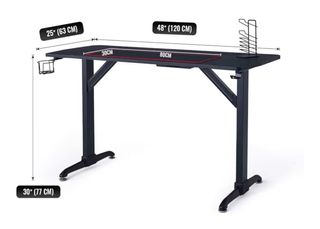 Mesa de escritorio negra