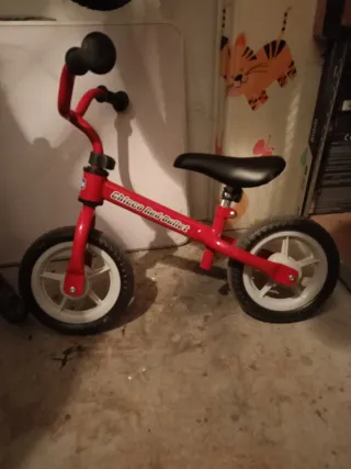 Bicicleta infantil roja Chicco Red Bullet