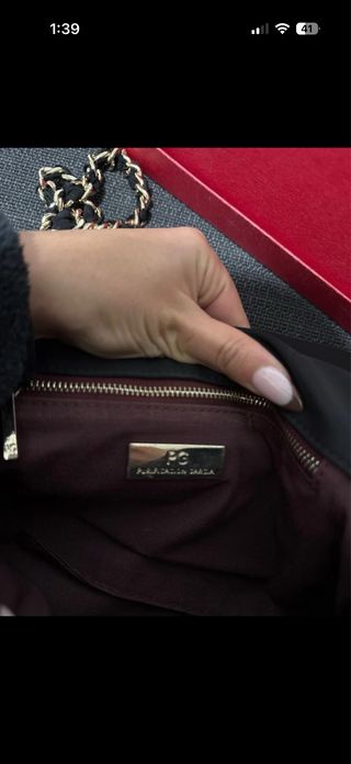 Bolso Purificación García Negro