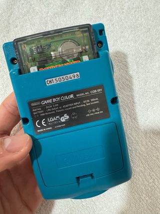 Nintendo Game Boy Color Azul