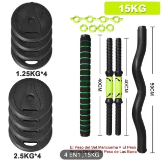 Mancuernas Ajustables hasta 30kg