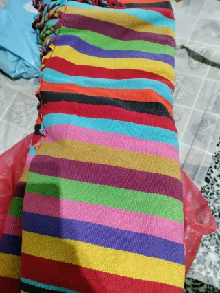 Amaca colorata in tessuto