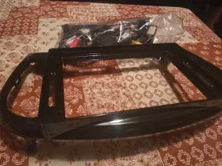 MOLDE NEGRO PARA RADIO DE NISSAN JUKE 2011-2019