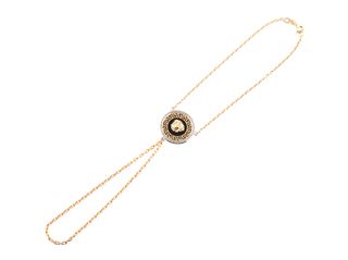 manita oro 18k con piedra