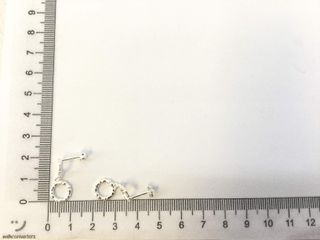 pendientes plata 925mm