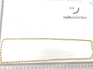 cadena oro 18k 30cm
