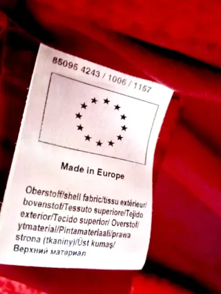 Cappotto Fuchs Schmitt rosso bouclé