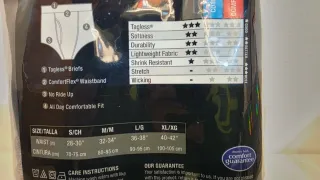 3 calzoncillos Hanes