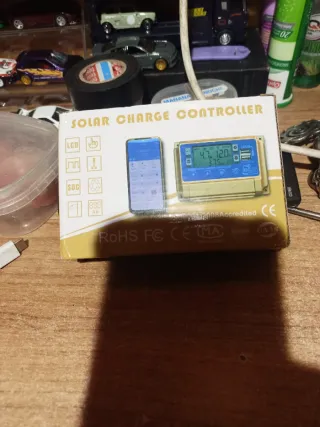 Controlador Carga Solar MPPT 12/24V 60A