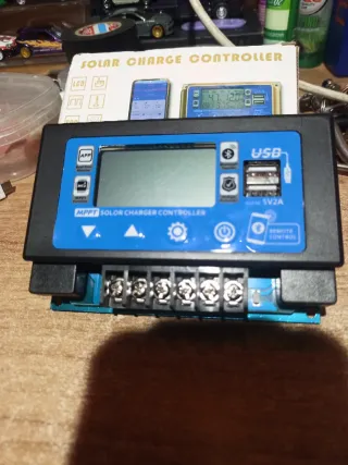 Controlador Carga Solar MPPT 12/24V 60A