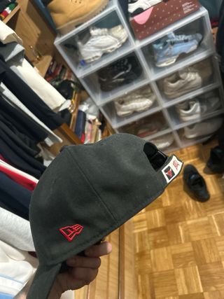 Gorra New Era Chicago Bulls Ajustable Negra
