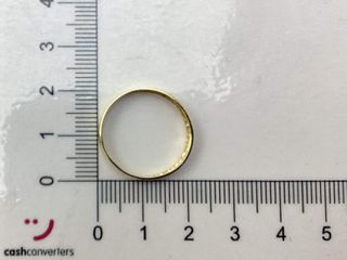 anillo oro 18k t. 19 (18,79 mm)