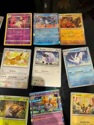Cartas Pokémon Variadas