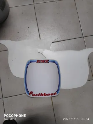 PLACAS PORTANUMEROS ZIMARRON BMX