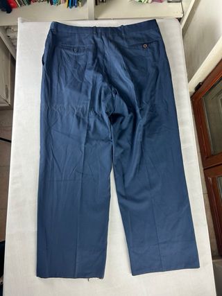 Pantaloni sartoriali Made in Italy blu
