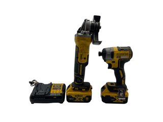 kit herramientas variadas dewalt dcg405 y dcf887n-xj