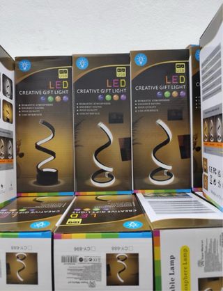 3 Lampada LED creativa, spirale
