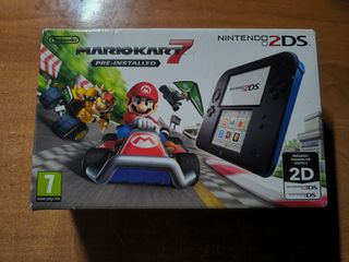 Nintendo 2DS Azul Completa