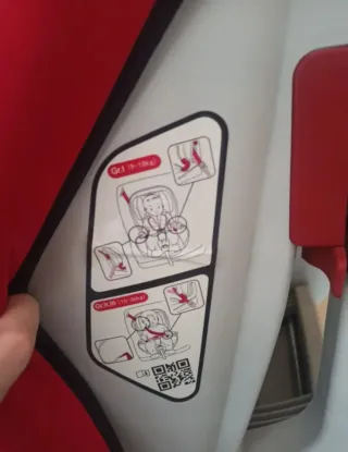 Silla de coche Chicco roja