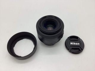 objetivos nikon nikon 35mm f/1.8g af-s dx nikkor