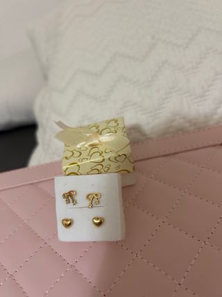 Juego de pendientes acero inoxidable