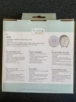 Set impronte neonato My sweet memories
