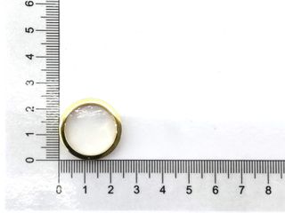 alianza oro 18k con circonita t. 20 (19,1 mm)