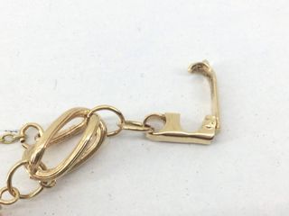pulsera oro 18k con piedra con coral