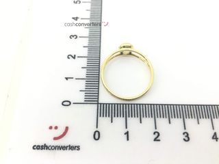 anillo oro 18k con diamante