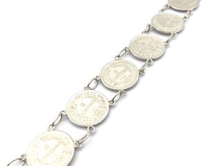 pulsera plata 925mm con piedra con circonita