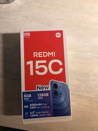 Xiaomi Redmi 15C 8GB/128GB Azul