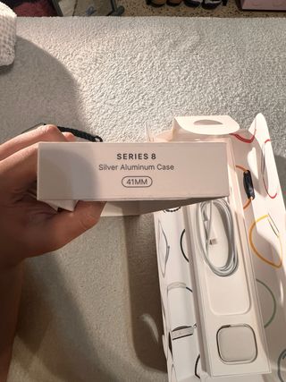 Apple Watch Series 8 Plateado-99% BateríaIMPECABLE
