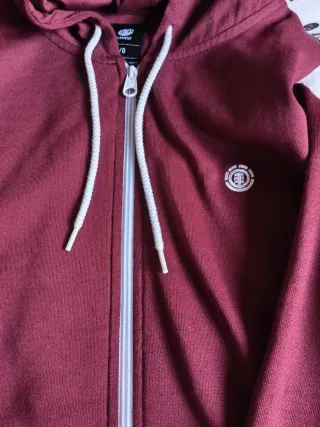 Sudadera Element granate Chico