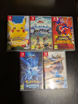 Juegos Pokémon Nintendo Switch