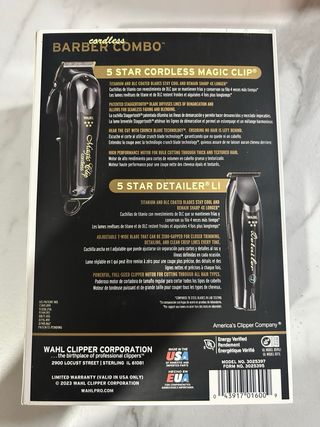 Kit Profesional Cortapelos Inalámbrico Wahl Magic
