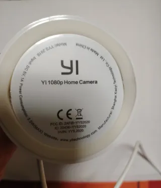 2 Cámaras Vigilancia Interior marca Yi 1080P