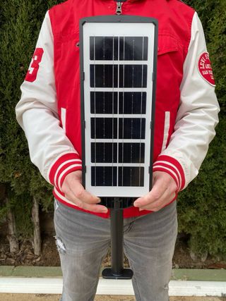 Pack 2 Farolas Solares LED con sensor de momovimie