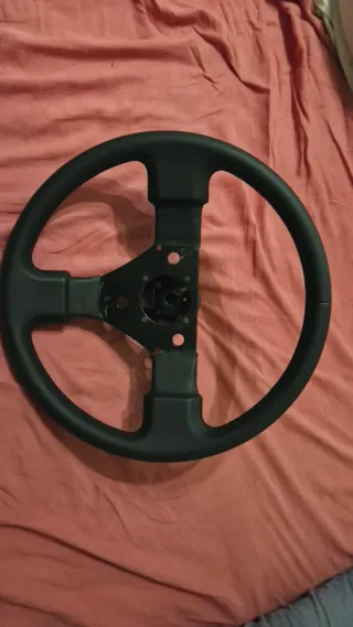 Volante Alfa 75 rifoderato pelle