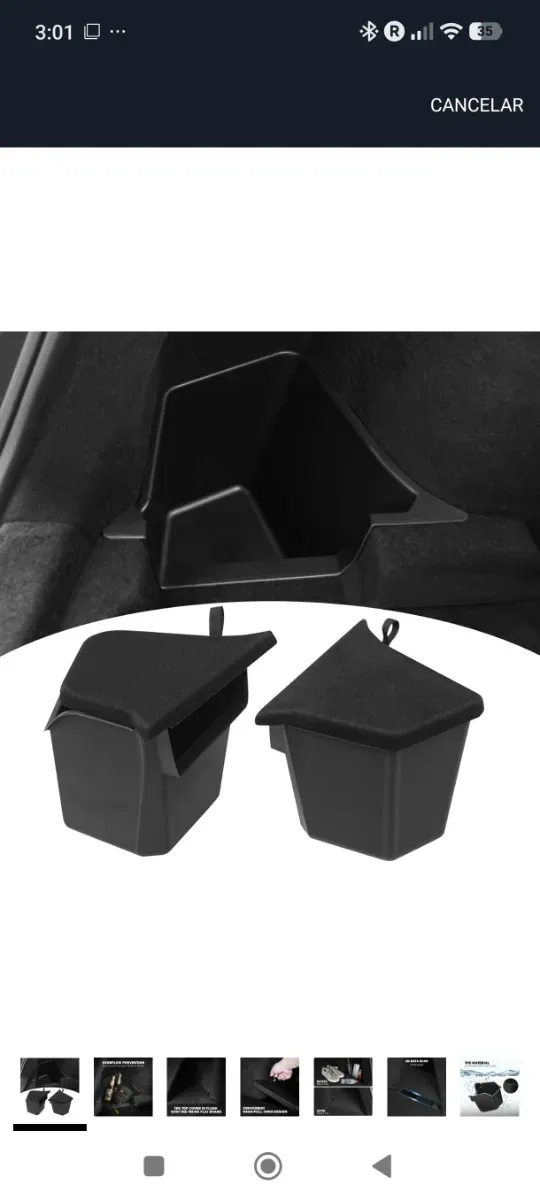 Contenedores Almacenamiento Tesla